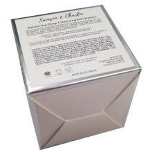 Printed Custom Cosmetic Jar Paper Box Packaging with Logo